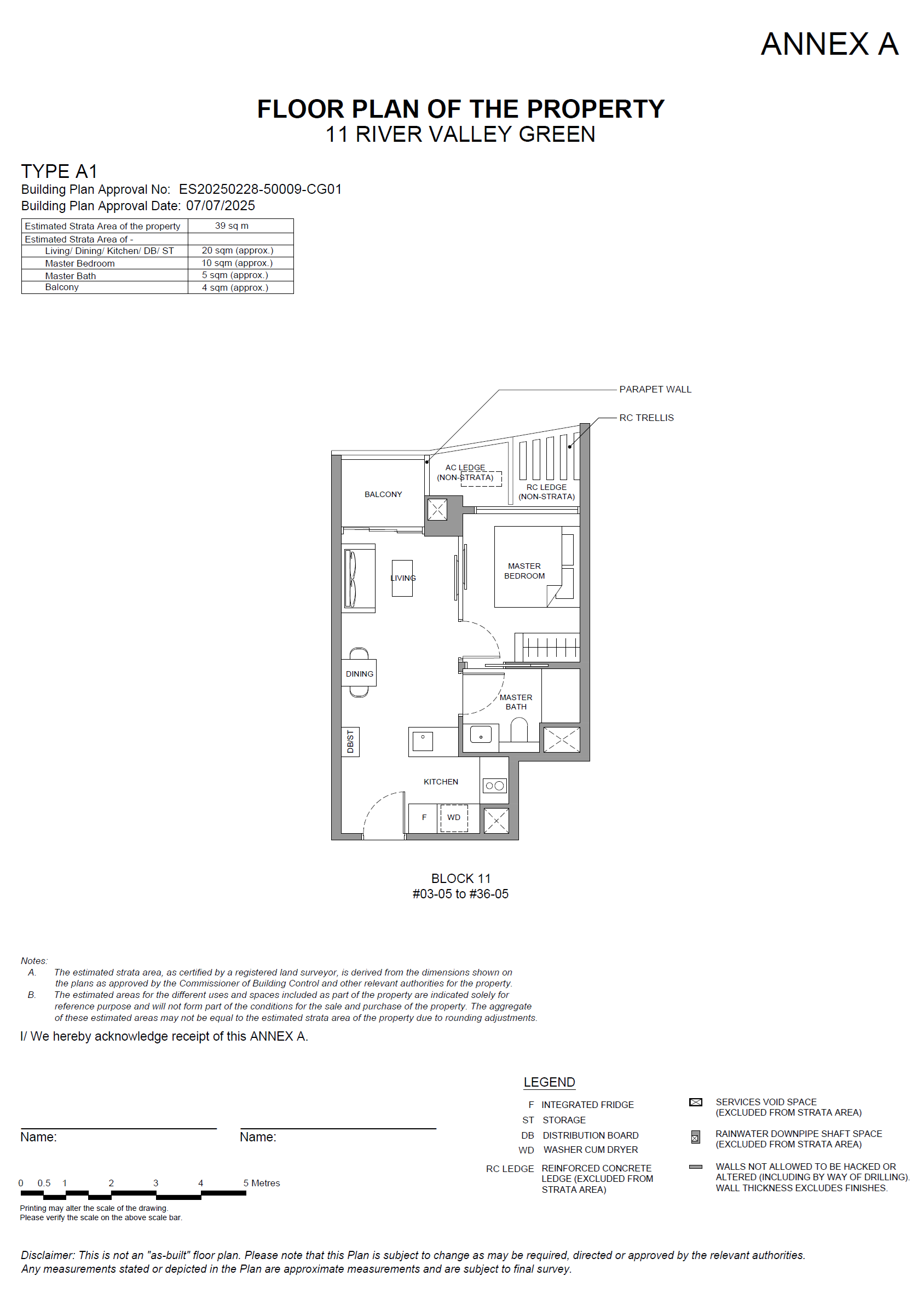 River Green 1 Bedroom Floor Plan 4