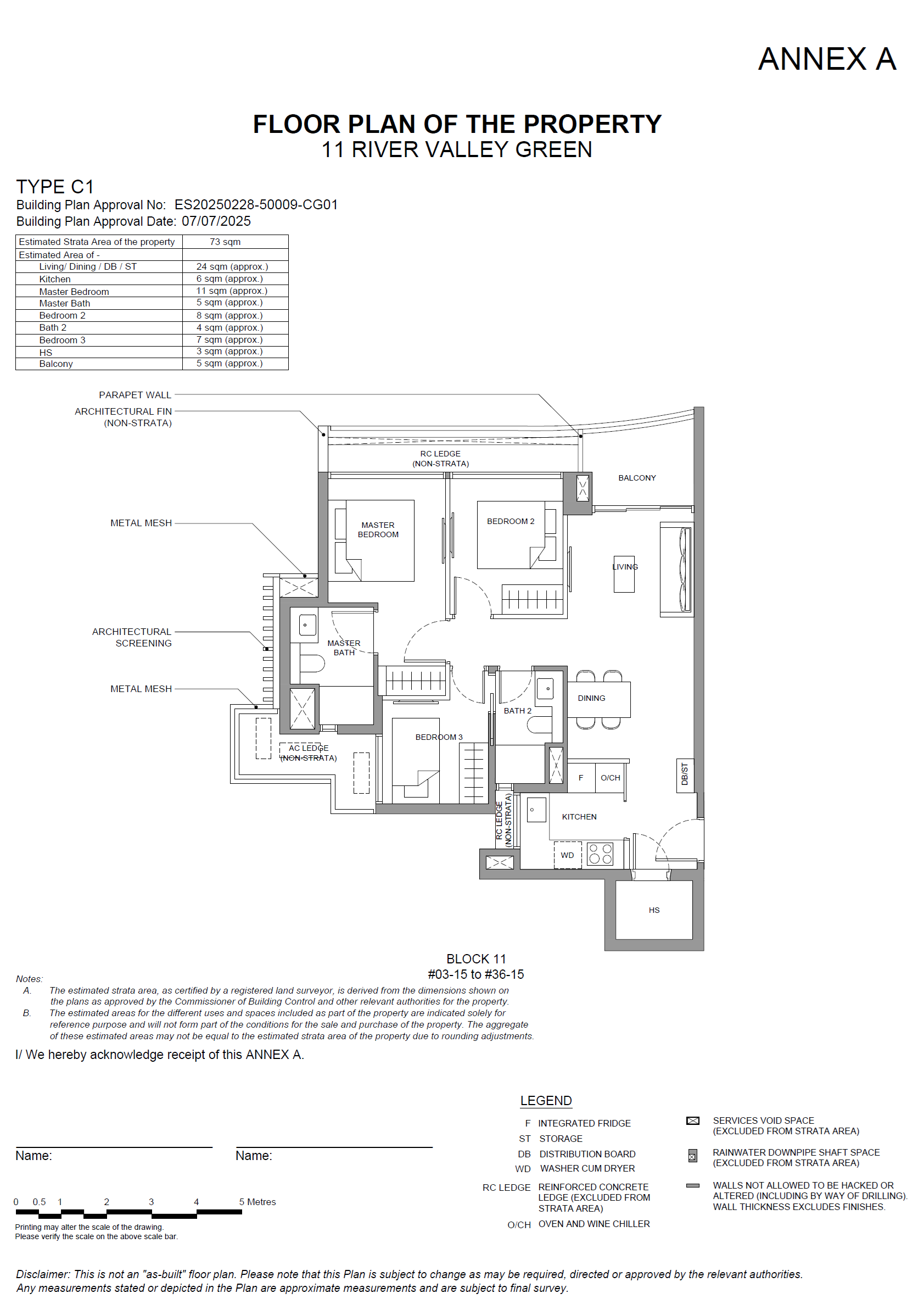 River Green 1 Bedroom Floor Plan 9